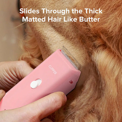 ✂️🐾🔇 Stille Draadloze Huisdiertrimmer – Keramisch Mes, IPX7, 90 Min. Gebruiksduur 🔋💧✨