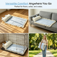 🌞Fris De Lente In Met 50% Korting!🐾Verkoelende Huisdierenmat met Kussen – Ademend Zomerbed voor Kleine Honden en Katten