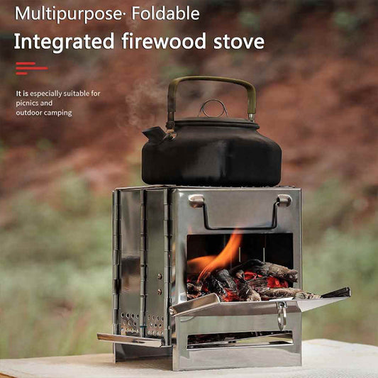 ⏳🔥TIJDELIJK 50% KORTING! 🔥 Opvouwbare BBQ-grill voor kamperen – Grill overal en altijd 🍖✨