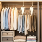 ⏳ BEPERKTE TIJD AANBIEDING! 🏠 Koop 5, krijg 2 gratis – Driehoekige kastorganizer voor kleding en accessoires 💖
