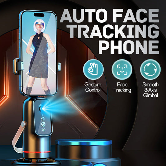 ❄️Zomerfresh 50% Korting!  🎥AI Face Tracking Telefoonhouder met 360° Rotatie – Jouw Slimme Cameraman voor Vlogs, Livestreams & Content