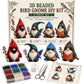 🏆Tijdelijke aanbieding: 50% KORTING🧵✨Kleine 3D-knutselpakket met dieren van kralen