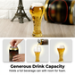 【Ultieme Smaak】 Cadeau Bierglas | 500ml | Ideaal voor Vaderdag & Verjaardagen