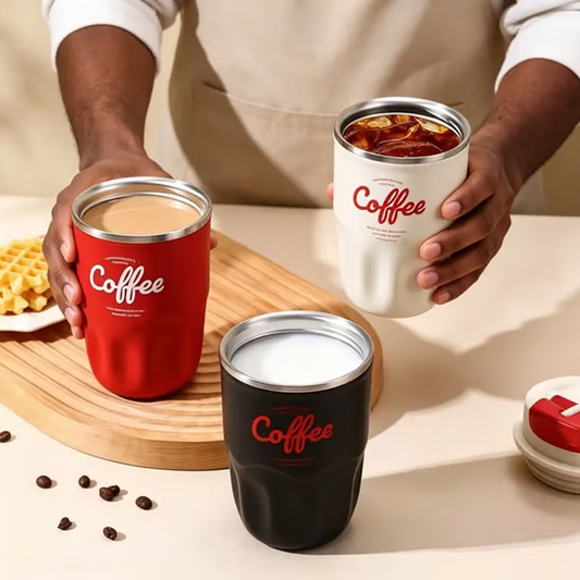🎁💥LAATSTE DAG AANBIEDING 50% KORTING!!☕ Koffie thermosfles van 316 roestvrij staal