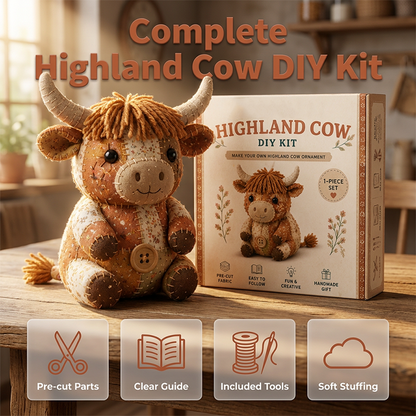 🔥2026 Hot Sale 50% OFF ！！✨⚡ 40K+ SOLD! 🎁Creative Crafting DIY Patchwork Animal Kit，Eco-Friendly Materials Great Gift For Creative Kids & Craft Lovers! 🌟✅