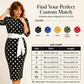 👗🌸 Elegante retro jurk met stippen – tijdloos, vrouwelijk en veelzijdig – perfect voor dagelijks gebruik, op kantoor en speciale gelegenheden.