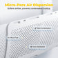 Uitschuifbare winddeflector voor airconditioners, wandmontage