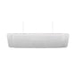 Uitschuifbare winddeflector voor airconditioners, wandmontage