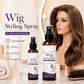 Langdurige anti-frizz styling spray voor pruiken