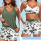 🔥2026 Hot Sale 50% KORTING✨⚡ Meer dan 50.000 verkocht! 🎁Dames 3-delige badpakset (tankini met short)