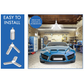 Opvouwbare LED-plafondlamp voor de garage