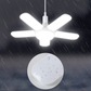 Opvouwbare LED-plafondlamp voor de garage