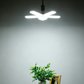 Opvouwbare LED-plafondlamp voor de garage