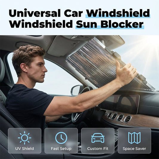 🎉Tijdelijke aanbieding🎉Universele zonneklep voor de voorruit van de auto