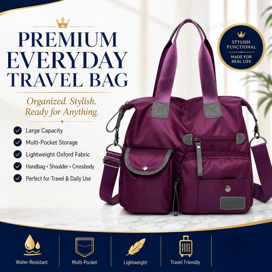 👜✨ Grote waterdichte shopper voor dames