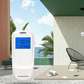 Draagbare luchtkwaliteitsmeter met formaldehyde-meting
