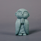 💥【LIMITED TIME 50% OFF】🔥 Mini Zen Monnik Beeldje | Natuurlijke Blauwe Steen | Glimlachend Gezicht | Miniatuurlandschap Accessoire | Bureau/Bonsai/Terrarium Decoratie | Meerdere Stijlen