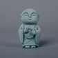 💥【LIMITED TIME 50% OFF】🔥 Mini Zen Monnik Beeldje | Natuurlijke Blauwe Steen | Glimlachend Gezicht | Miniatuurlandschap Accessoire | Bureau/Bonsai/Terrarium Decoratie | Meerdere Stijlen