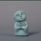 💥【LIMITED TIME 50% OFF】🔥 Mini Zen Monnik Beeldje | Natuurlijke Blauwe Steen | Glimlachend Gezicht | Miniatuurlandschap Accessoire | Bureau/Bonsai/Terrarium Decoratie | Meerdere Stijlen