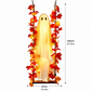 🔥🎁 Nieuw product – 50% korting 🔥Hangende Halloween-spookfiguur op schommel met op afstand bedienbare LED-verlichting en esdoornbladeren