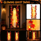 🔥🎁 Nieuw product – 50% korting 🔥Hangende Halloween-spookfiguur op schommel met op afstand bedienbare LED-verlichting en esdoornbladeren