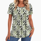 💥 Oversized Ronde Hals Print Top | Kreukvrij & Ademend ✨ | Nu 50% KORTING ⏰ Zomerdeal!