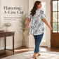 Luchtige Bloemen Tuniek Top