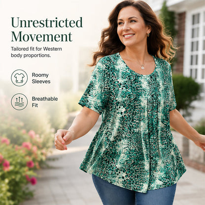 Luchtige Bloemen Tuniek Top