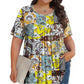Luchtige Bloemen Tuniek Top