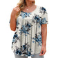 Luchtige Bloemen Tuniek Top