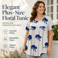 Luchtige Bloemen Tuniek Top