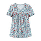 Luchtige Bloemen Tuniek Top