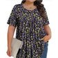 Luchtige Bloemen Tuniek Top