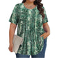 Luchtige Bloemen Tuniek Top
