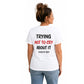 Casual T-shirt met korte mouwen en print voor dames