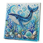 💥 Met 50% korting! 🔥 DIY-kunstparel schilderpakket – oceaan thema, 8 ontwerpen, 3D-textuur, premium zelfklevend canvas, mindfulness, ideaal cadeau 🐚