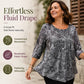 Blouse met paisleyprint voor dames in grote maten