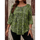 Blouse met paisleyprint voor dames in grote maten