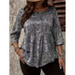 Blouse met paisleyprint voor dames in grote maten