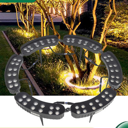 💡 IP65 waterdichte buitenverlichting in de vorm van een ring voor aan bomen