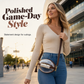 🏈 Transparante crossbodytas in de vorm van een voetbal – Stijl voor de wedstrijddag gecombineerd met alledaags gemak ✨