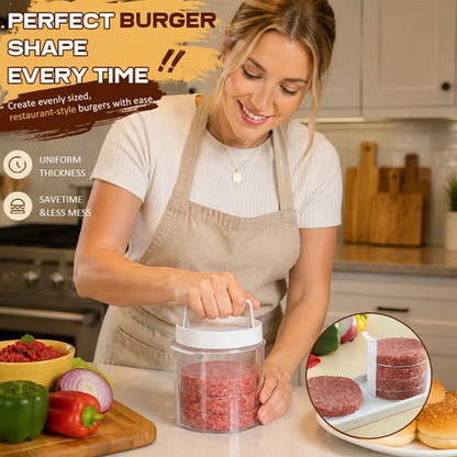 🥳 2026 SUPER AANBIEDING 🥳 Keukenburgermaker met scheidingsschijven