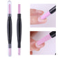 Double-Headed Nail Quartz Nail File Polishing Pen