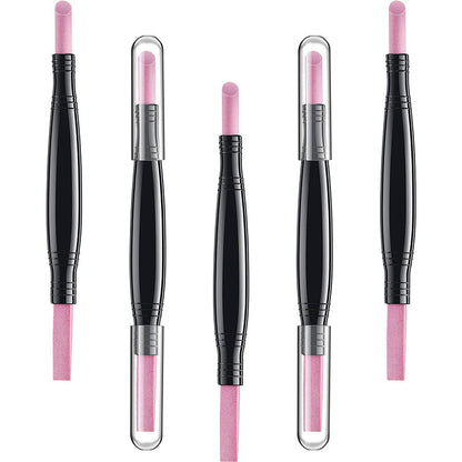 Double-Headed Nail Quartz Nail File Polishing Pen