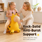 🦒🎵 Muzikale Opblaasbare Rijgiraffe voor Kinderen – Speels Springplezier & Muziek – 50% KORTING