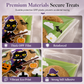 Zelfklevende Halloween-snoepzakjes voor het verpakken van koekjes