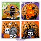 Zelfklevende Halloween-snoepzakjes voor het verpakken van koekjes