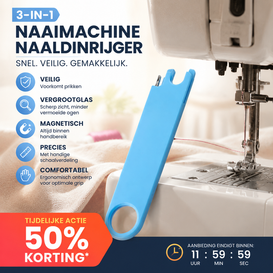 💥50%OFF!!!!💥3-in-1 naaimachinenaaldinrijger