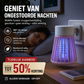📢Laatste dag aanbieding: slechts 17,97!!!🔇✨ Elektrische muggenlamp – 99,99% fysieke muggenbestrijding, geurloos, geen straling, stille werking. 360° UV-vangst, dekt tot 30 m². Perfect voor slaapkamer en tuin! 😴🌙🛡️