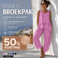 🎁2026 Nieuw binnen 50% KORTING💥Super lage korting Casual mouwloze losse top en broekpak voor dames in grote maten